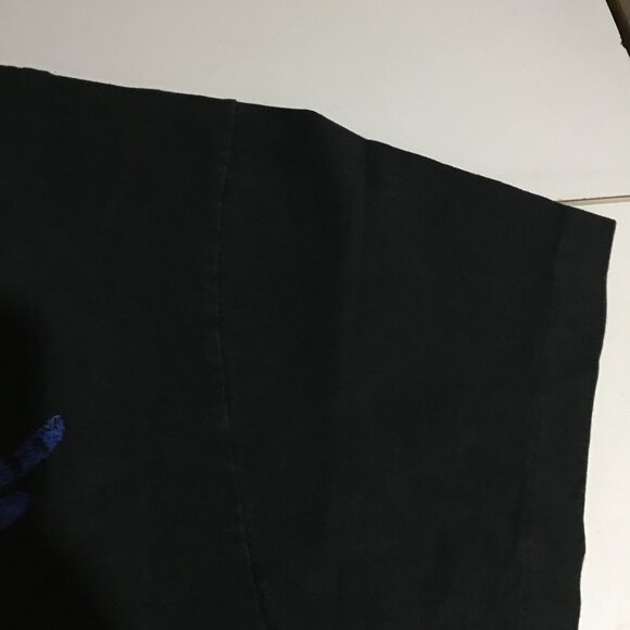 Nirvana In Utero Kurt Cobain Faded Black T-Shirt Size Large (Tag XL) Oneita - Picture 2 of 6